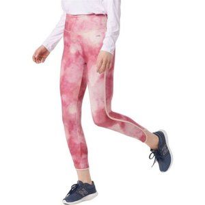 NWT ZUDA Z-MOVE TIE-DYE SIDE STRIPE LEGGINGS SMOKY ROSE PXXS & PXS